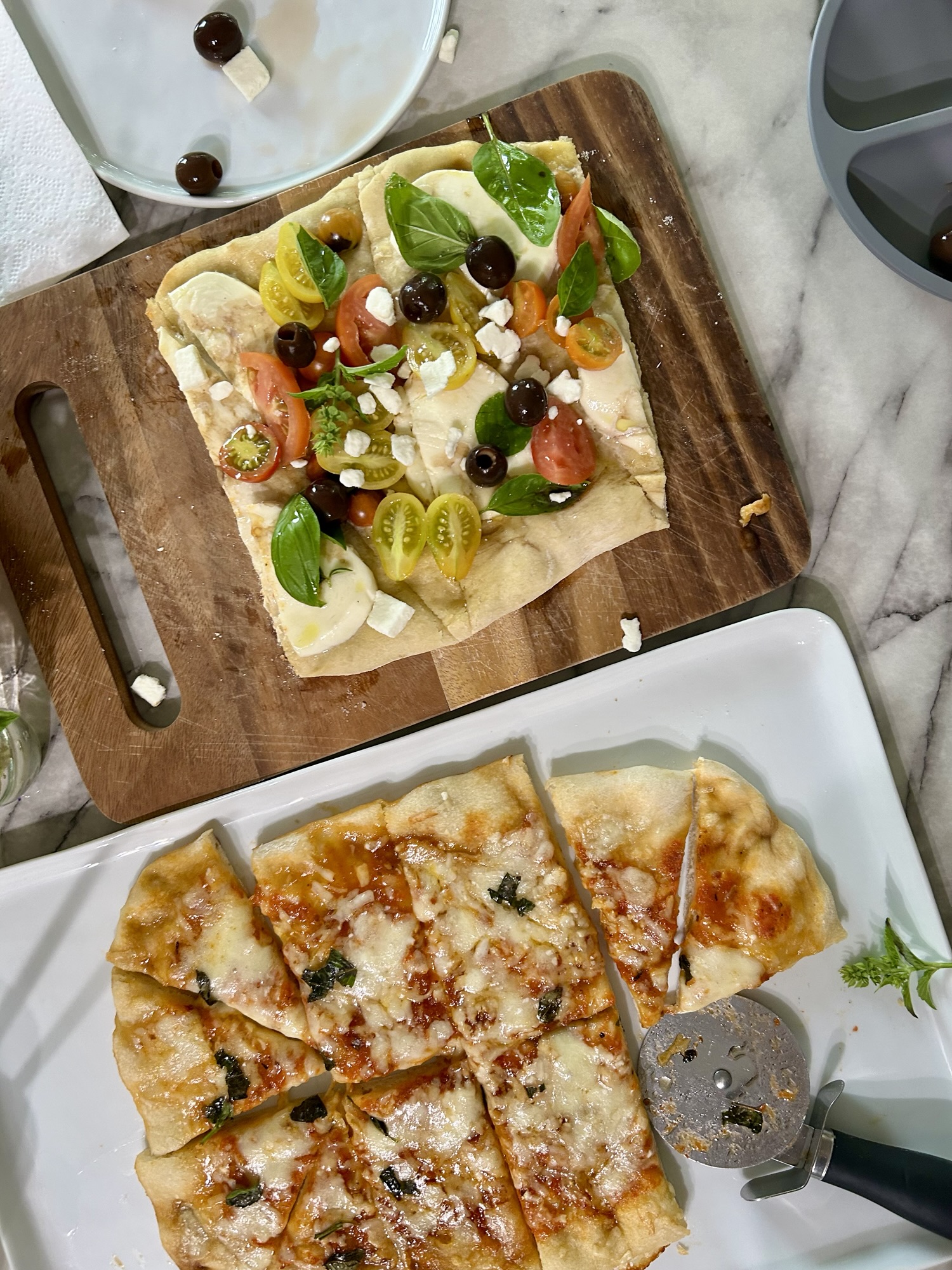 Summer Sourdough Pizza