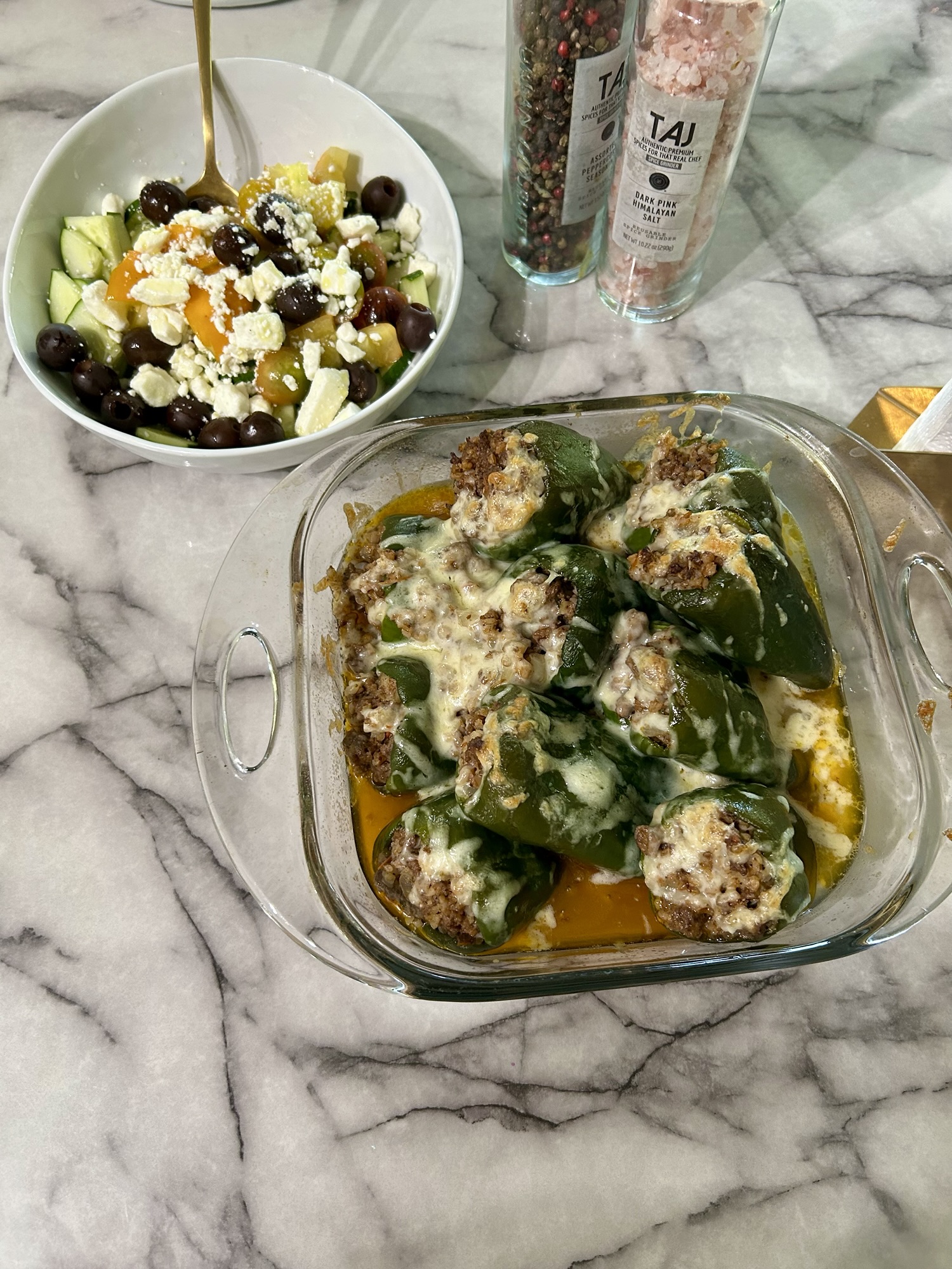 Delicious Stuffed Poblano Pepper Recipe