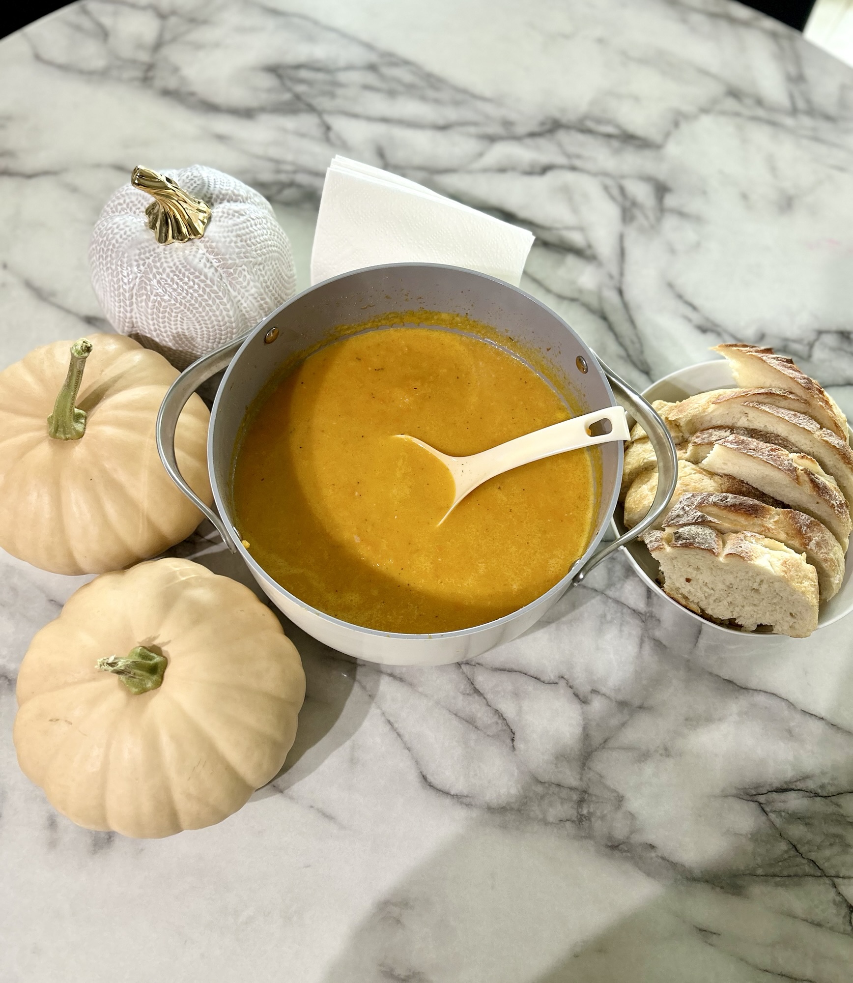 Delicious Savory Pumpkin Soup Recipe