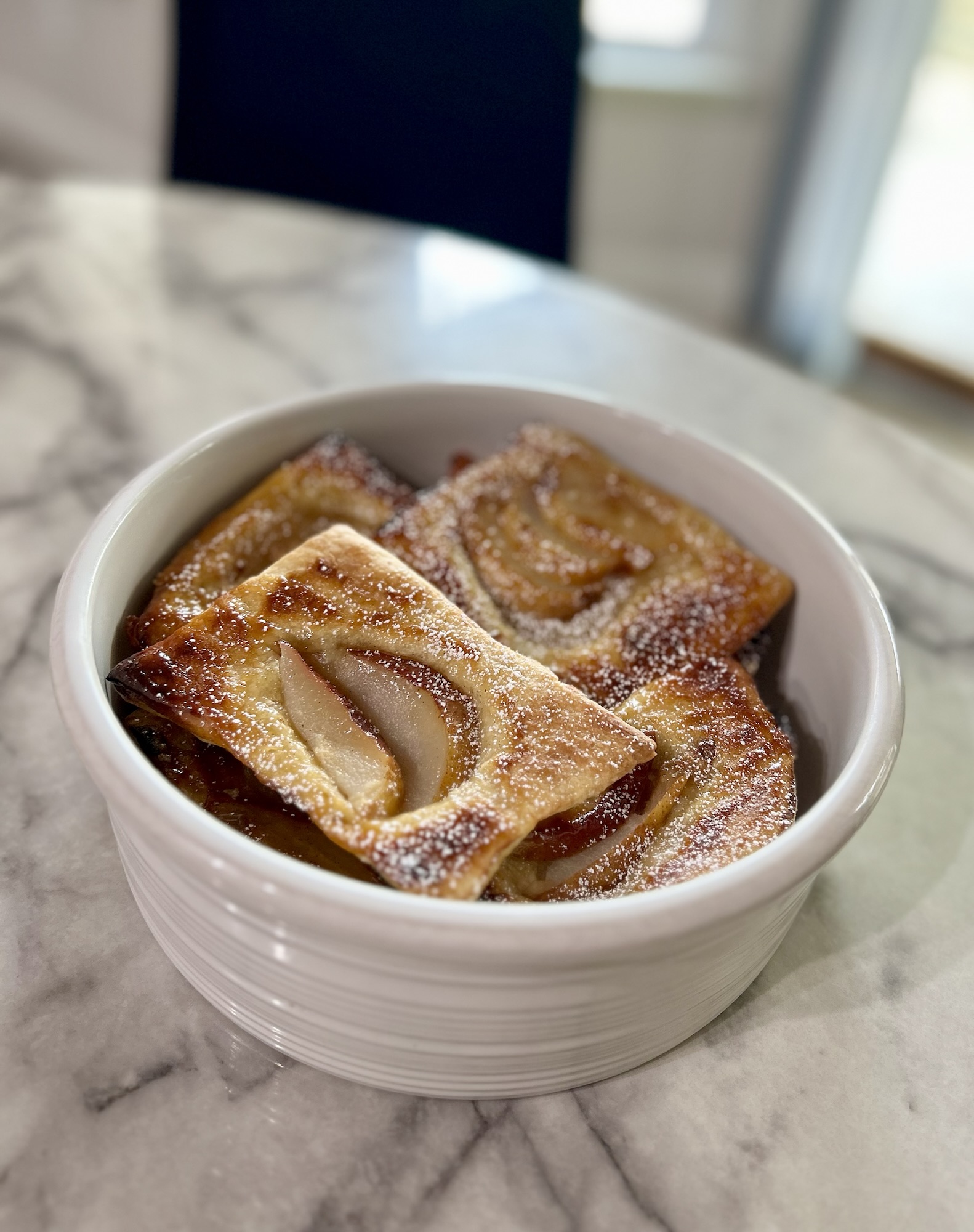 Irresistible Caramel Pear Puff Pastry Delights