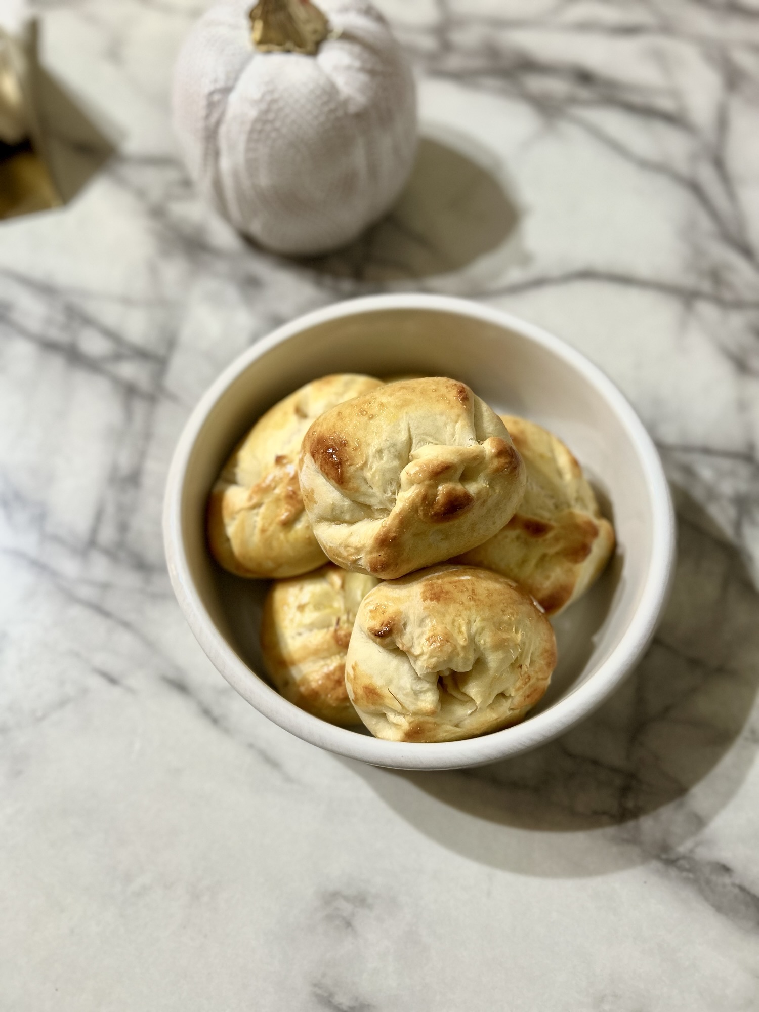 Step By Step to a Perfect Sourdough Pumpkin Piroshki